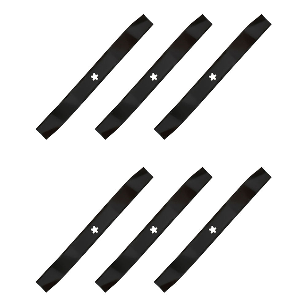 134149 Qty 6: Mulching Lawn Mower Blade Fits AYP 917.270722 HALT150E LZ135107H