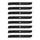 LAB50-0104_x8 Qty 8:  Mulching Lawn Mower Blade Fits John Deere LT150