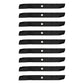 742-025040-637 Qty 9: Mulching Lawn Mower Blade Fits MTD