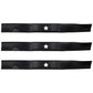 532420463 Qty 3: Lawn Mower Blade Fits Husqvarna