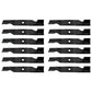 Qty 12: Mower Blades
 Fits Husqvarna Replaces 173920