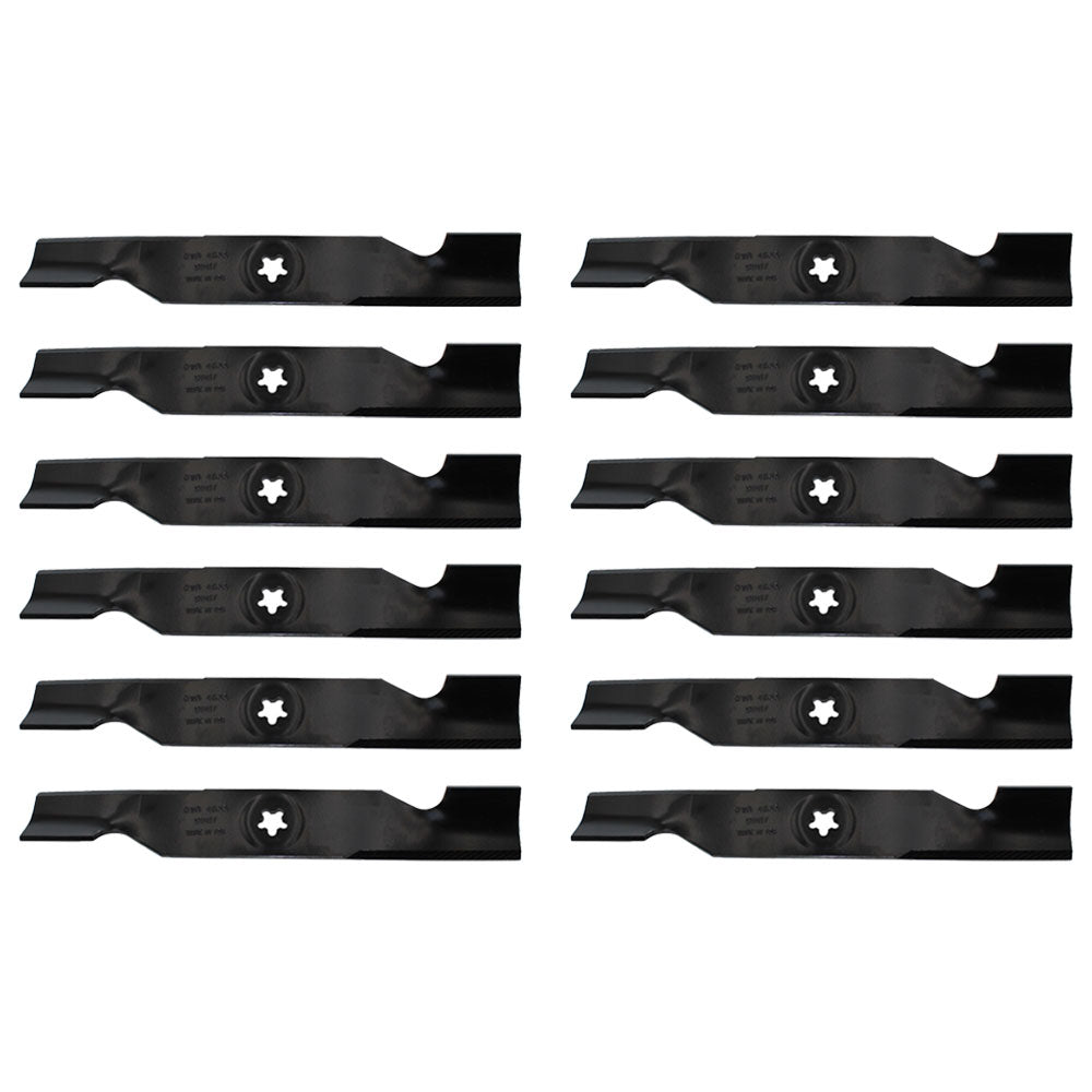 Qty 12: Mower Blades
 Fits CRAFTSMAN Replaces 24679