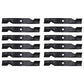 Qty 12: Mower Blades
 Fits CRAFTSMAN Replaces 24679