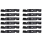 Qty 12: Mower Blades
 Fits AYP Replaces 173920