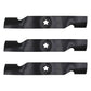 3 Blade For 48" Deck Fits Husqvarna GT48DXLS YTH2348 Fits Craftsman GT5000 D2000