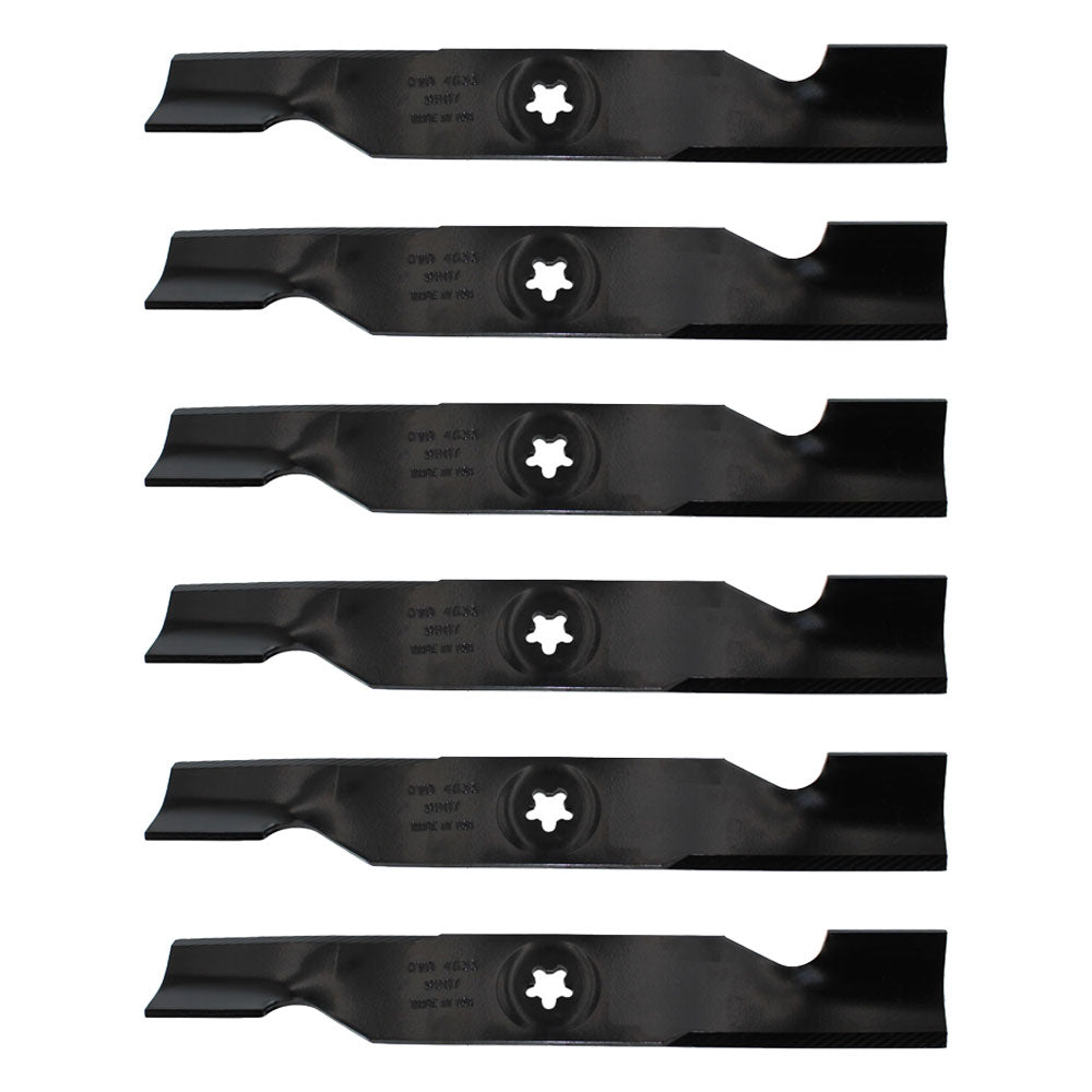 532180054 Qty 6: Mower Blade
 Fits Poulan