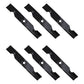 340-222 (6) Blades Fits AYP Fits Craftsman Fits Husqvarna 48" Lawn Mower Deck