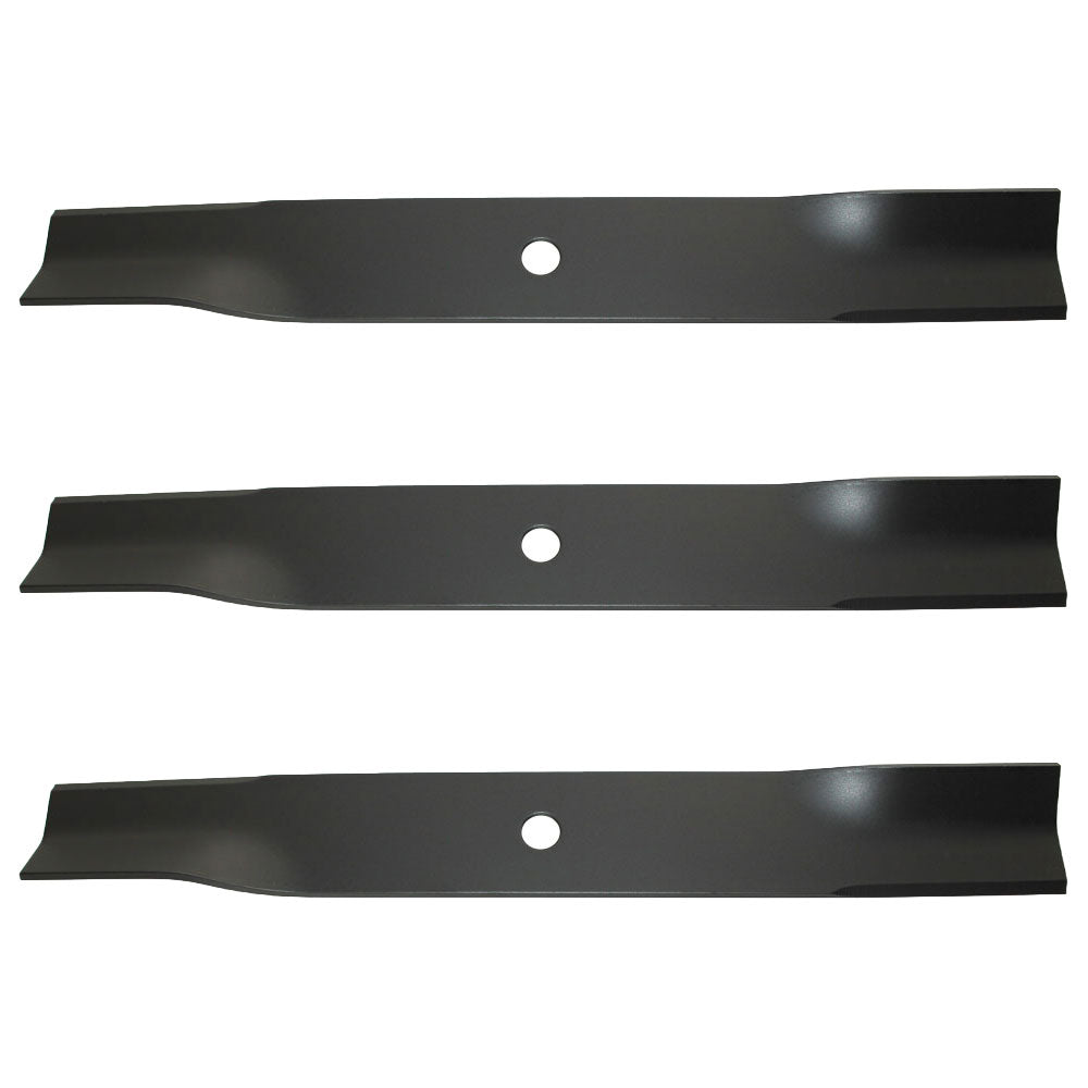 Three (3) 594-078 G5 High-Lift Blades 50" Fits Exmark 5/8" C.H. 115-5059-03
