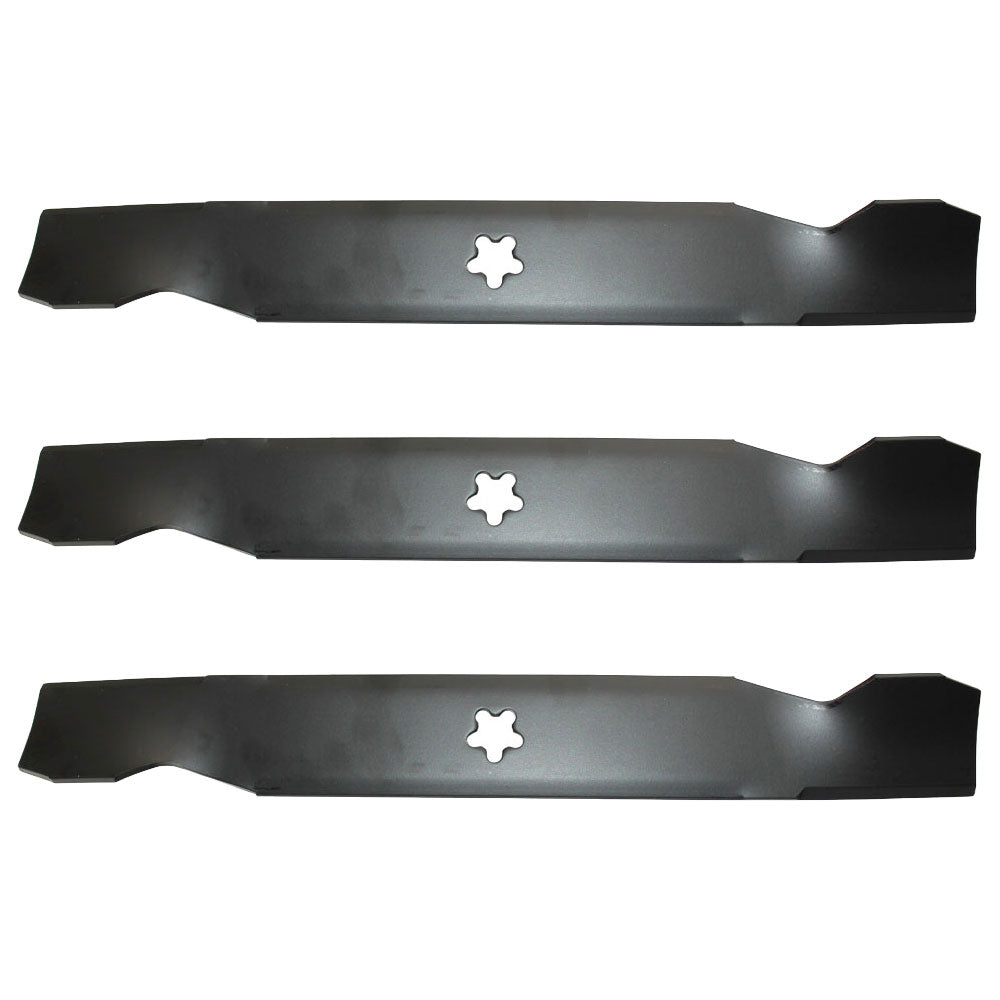137380 Qty 3: Lawn Mower Blades
 Fits Poulan PP20H50J PP20H50JA PP22H50K
