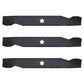 3 pk Fits Hi-Lift Blade Fits Husqvarna 532137380 AYP 137380 156468 50" deck