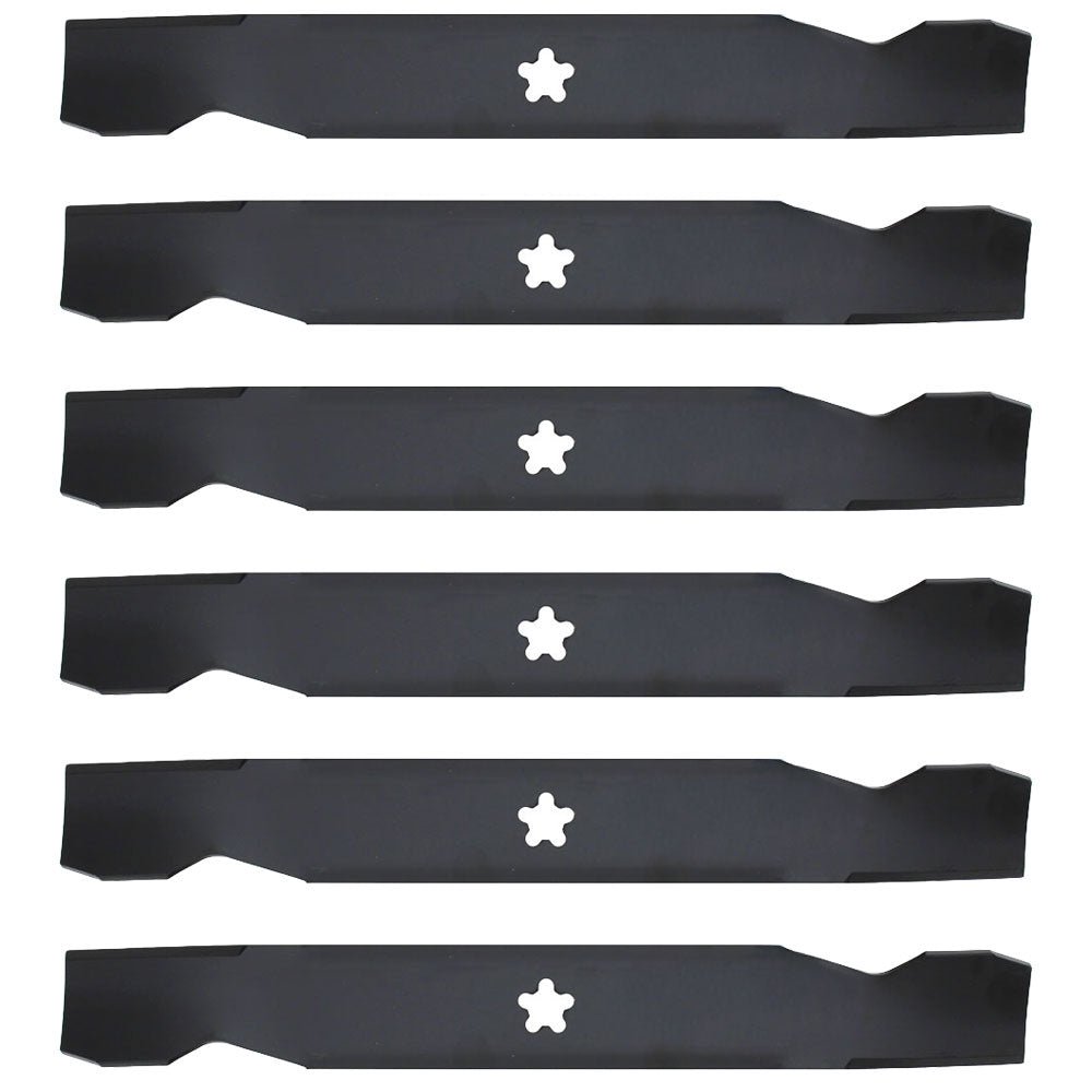 137380 Qty 6: Lawn Mower Blade
 Fits Poulan PP20H50J PP20H50JA PP22H50K