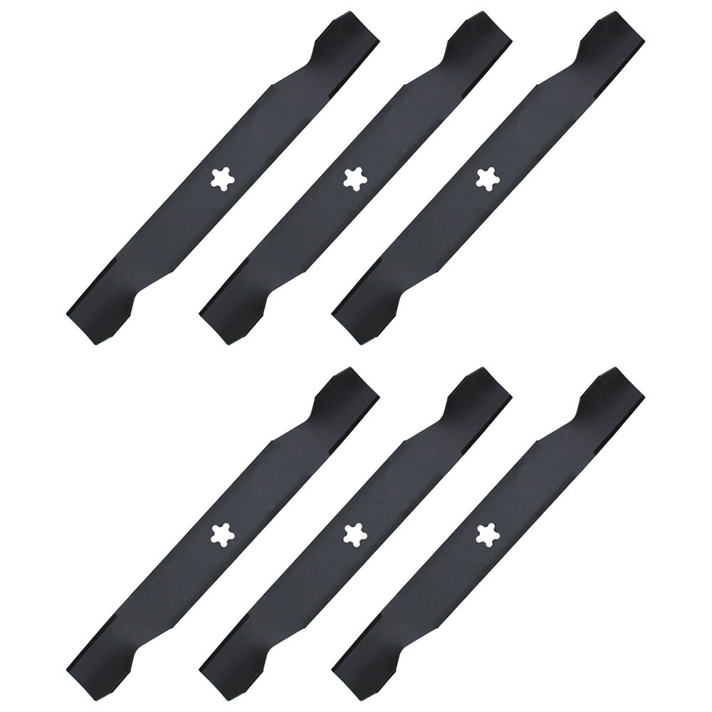137380 Qty 6: Lawn Mower Blade
 Fits Poulan PP20H50J PP20H50JA PP22H50K