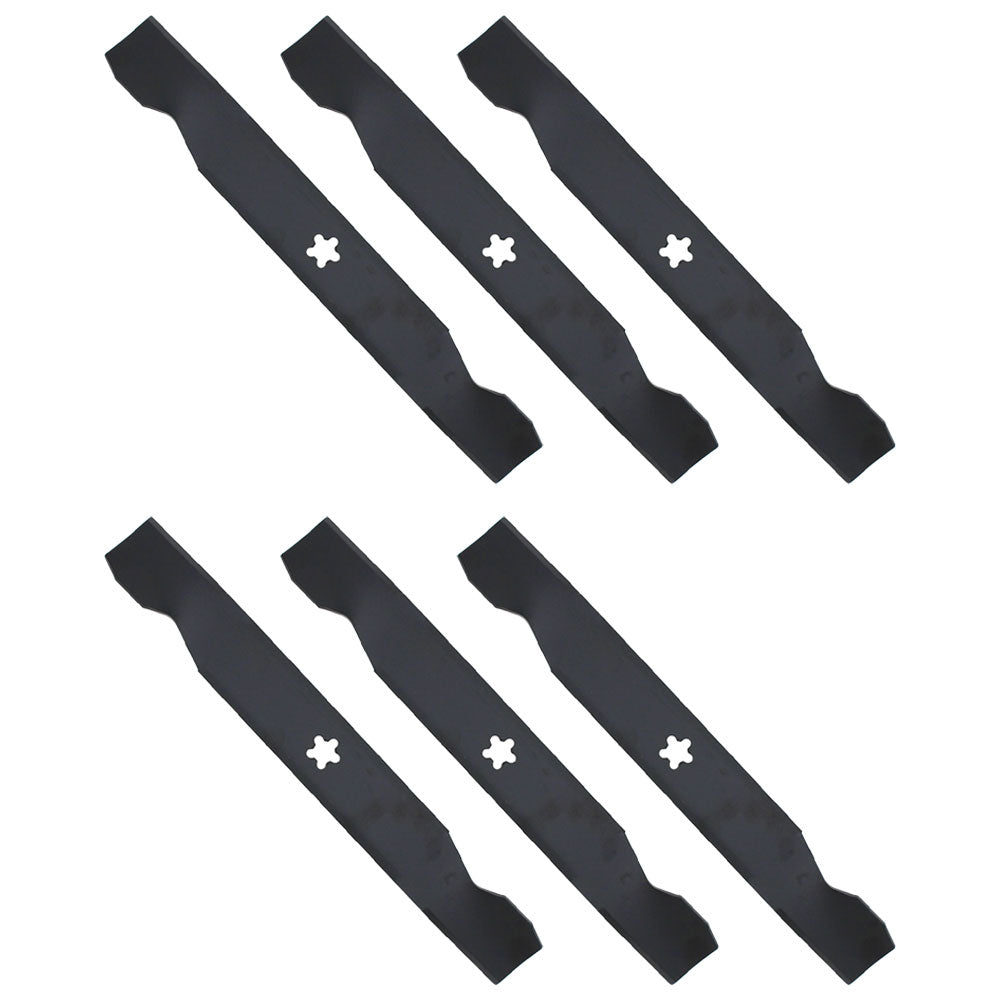 137380 Qty 6: Lawn Mower Blade
 Fits Husqvarna GT190 954820051 GTH220