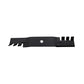 LAB50-0112-AIC Toothed Mulching Mower Blade