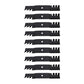 187254 Qty 9: Toothed Mulching Mower Blade
 Fits AYP