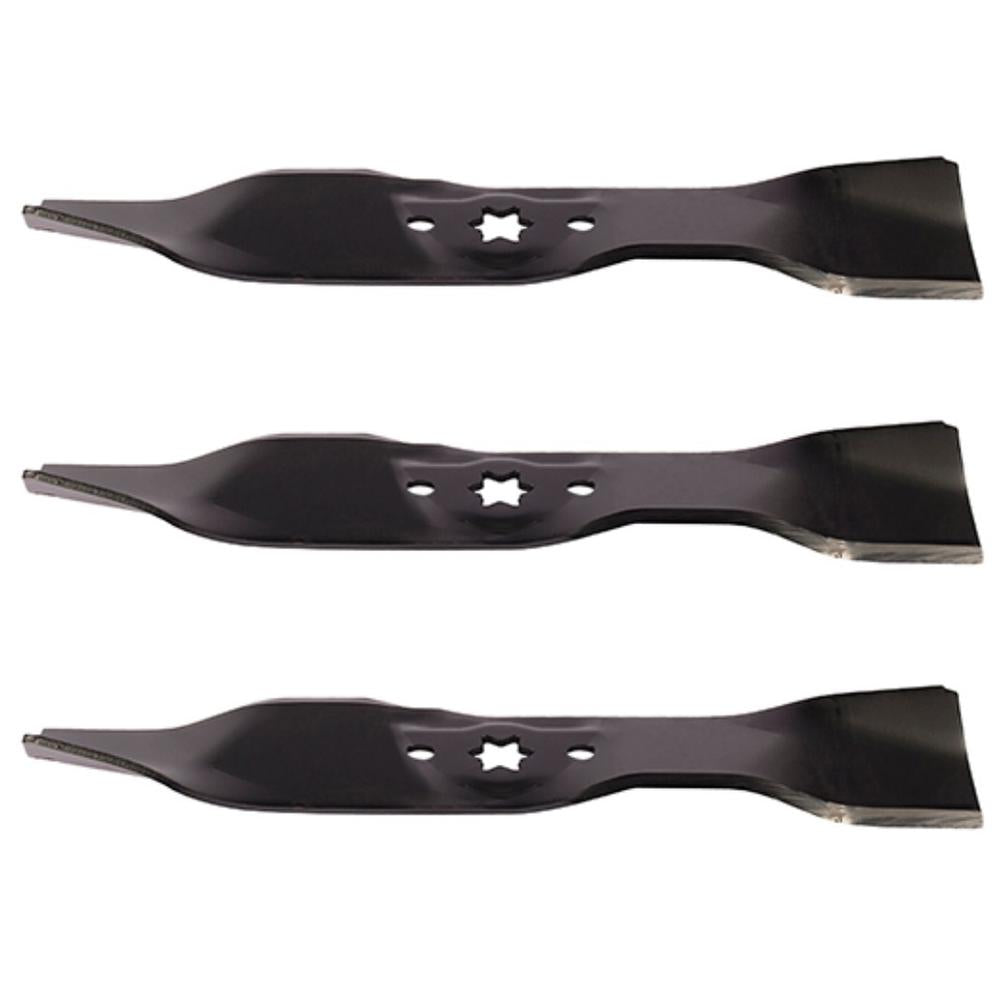 Set of 3 Blades for MTD 942-0611A 742-0611A 942-0612A 742-0612A Lawn Tractor 46"