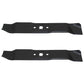 Qty 2: Mulching Mower Blade Fits MTD Replaces 742-0611