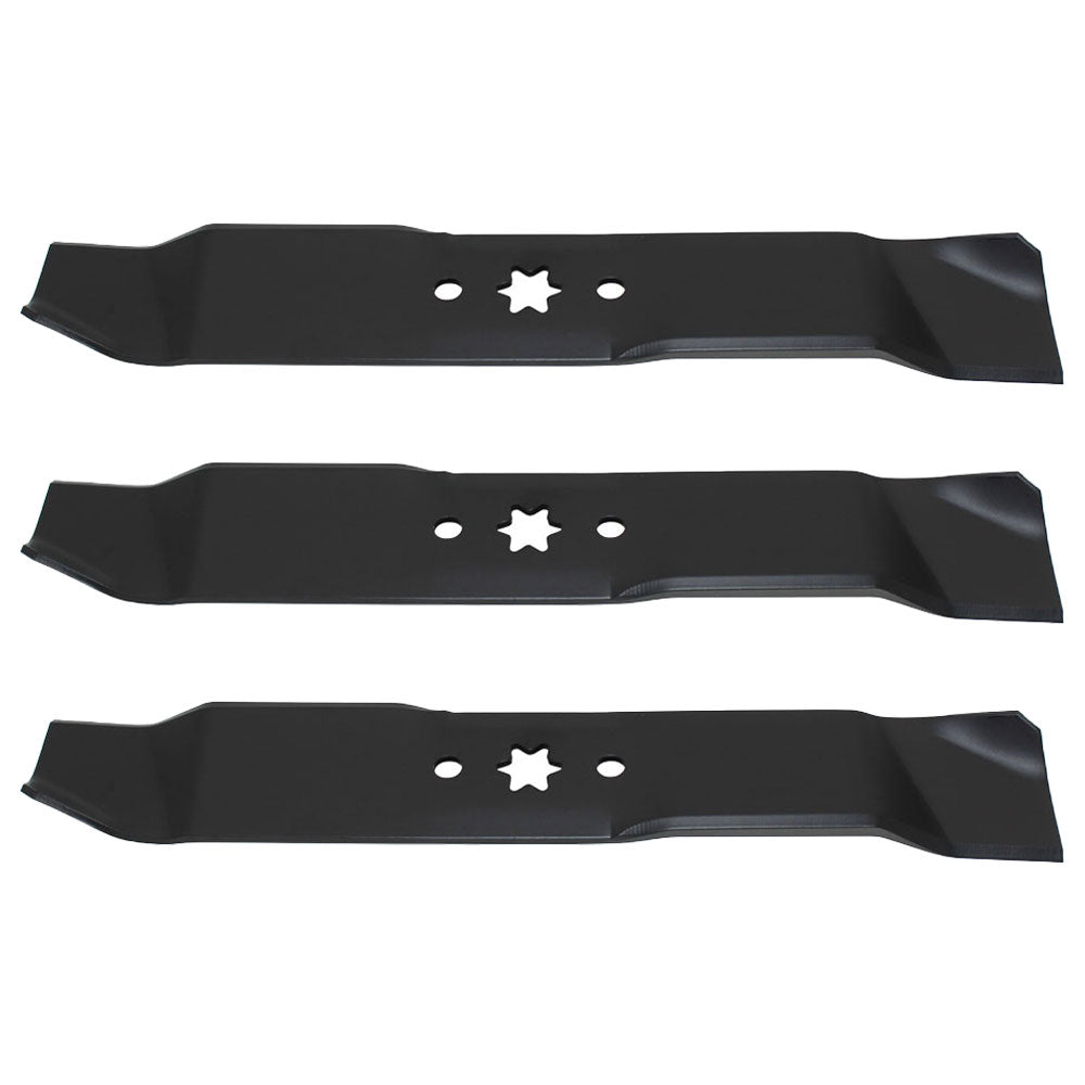 New Aftermarket Set of 3 Mower Blades Fits Toro 112-0304 112-3691 for 46" Decks