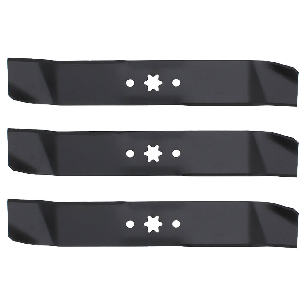 742-04125 Qty 3: Mulching Mower Blade Fits Cub Cadet