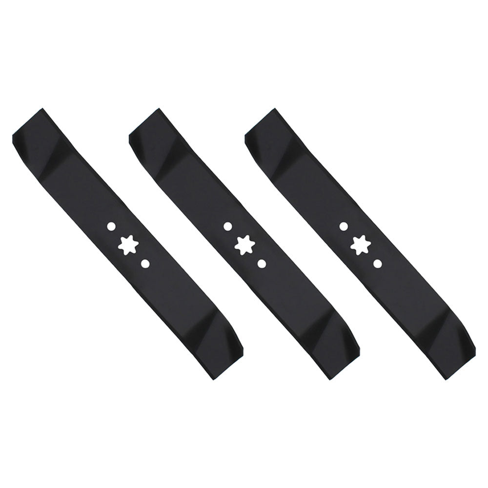 New Aftermarket Set of 3 Mower Blades Fits Toro 112-0304 112-3691 for 46" Decks