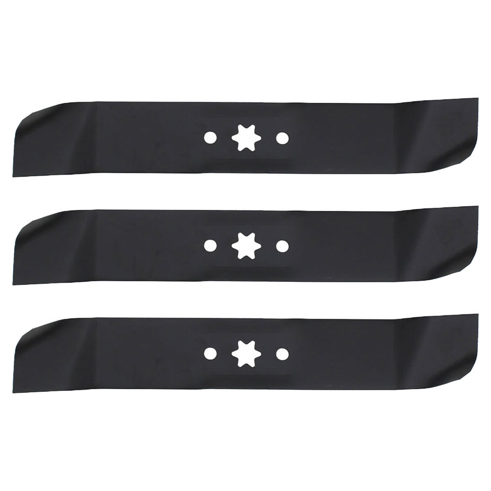 742-04125 Qty 3: Mulching Mower Blade Fits Cub Cadet