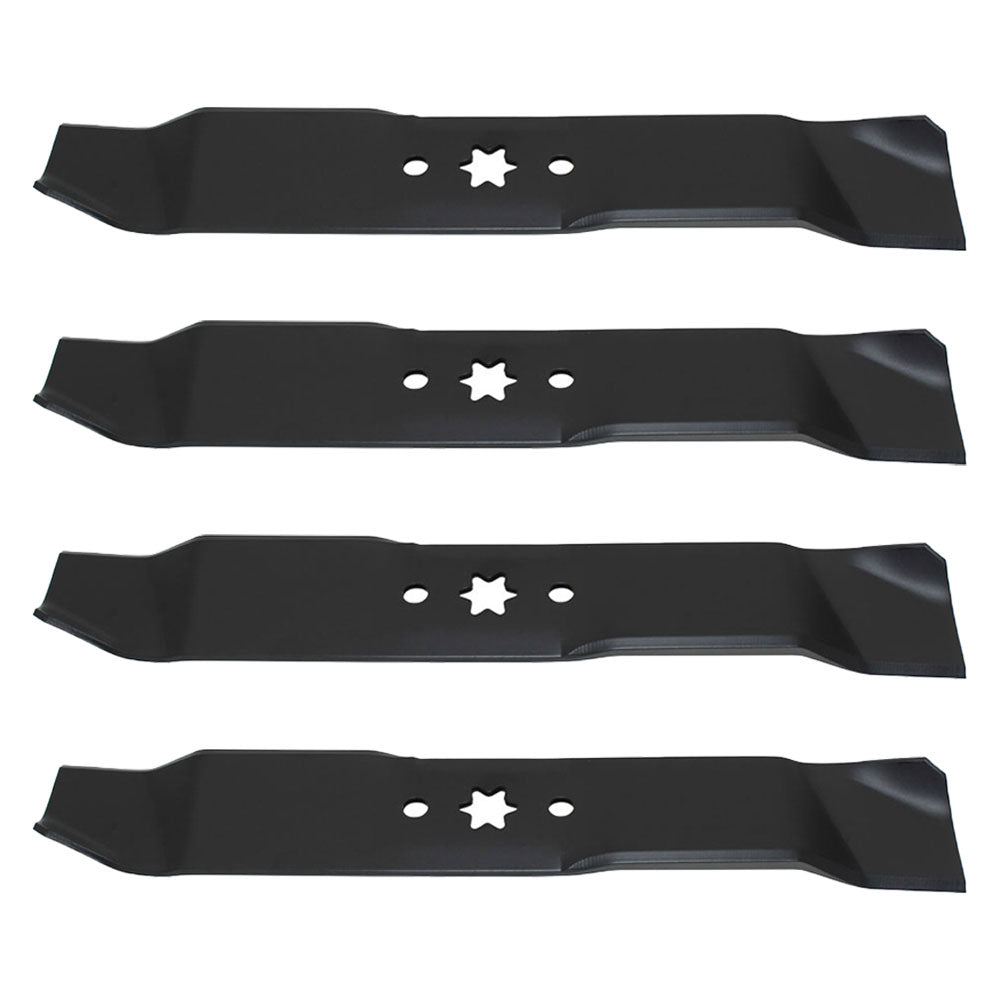 742-0611 Qty 4: Mulching Mower Blade Fits MTD