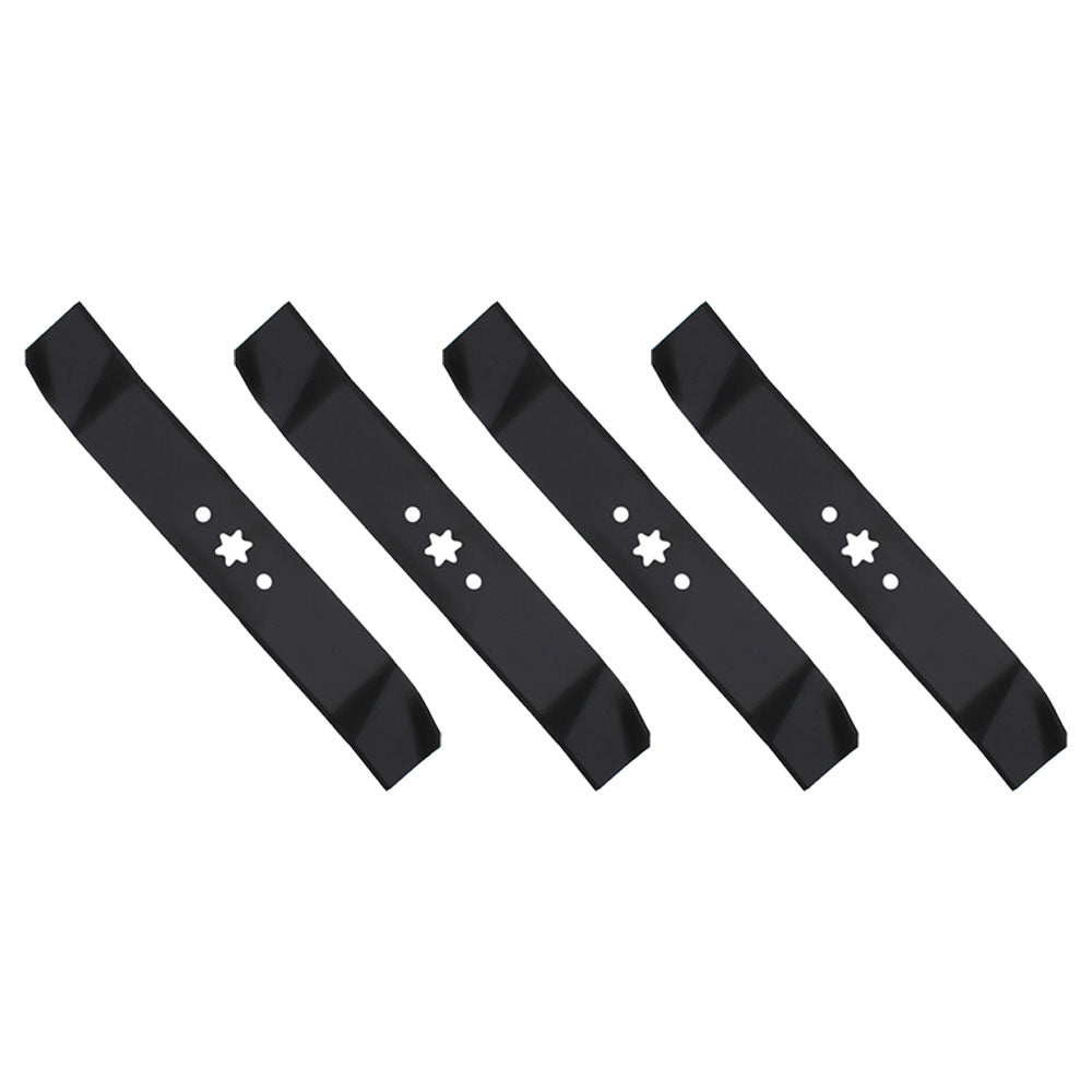 742-0611 Qty 4: Mulching Mower Blade Fits MTD