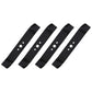 742-0611 Qty 4: Mulching Mower Blade Fits MTD