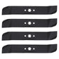 742-0611 Qty 4: Mulching Mower Blade Fits MTD