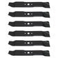 112-0304 Qty 6: Mulching Mower Blade
 Fits Toro 13AP61RH048 13AP61RH848