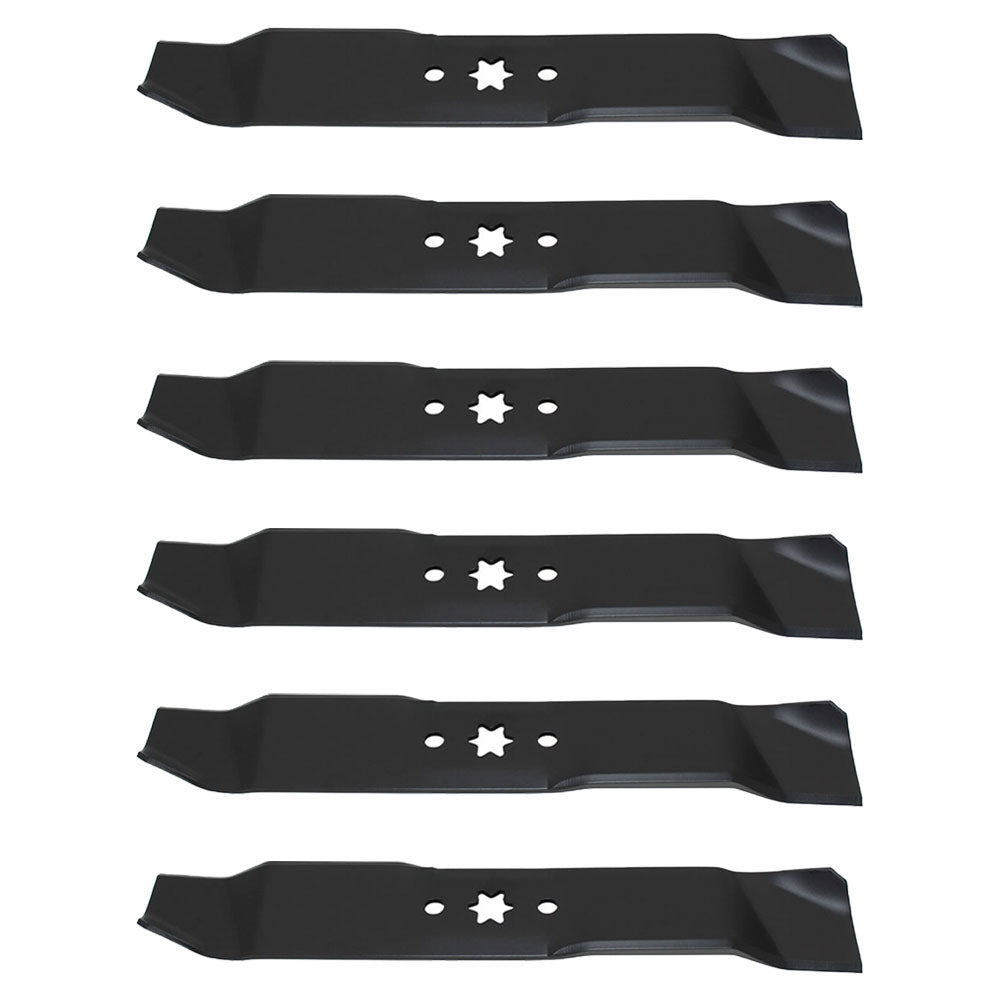 112-0304 Qty 6: Mulching Mower Blade
 Fits Toro 13AP61RH048 13AP61RH848