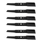 742-05052A Qty 6: Lawn Mower Blade
 Fits Massey Ferguson MF50-22ZT Rover RZT-50