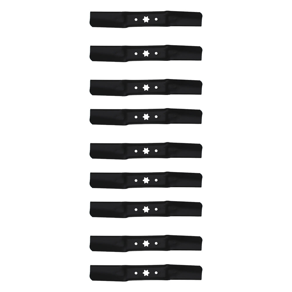 742-05052A Qty 9: Lawn Mower Blade
 Fits Cub Cadet LX50 RZT-L50