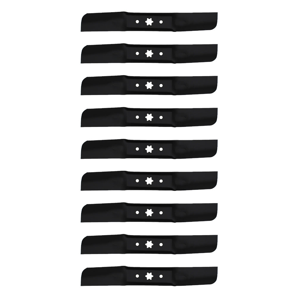 Qty 9: Lawn Mower Blade
 Fits MTD Replaces 742-05052A