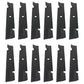 1-323515 Qty 12: Heavy Duty Lawn Mower Blades Fits Exmark LAZER Z CT LAZER Z HP