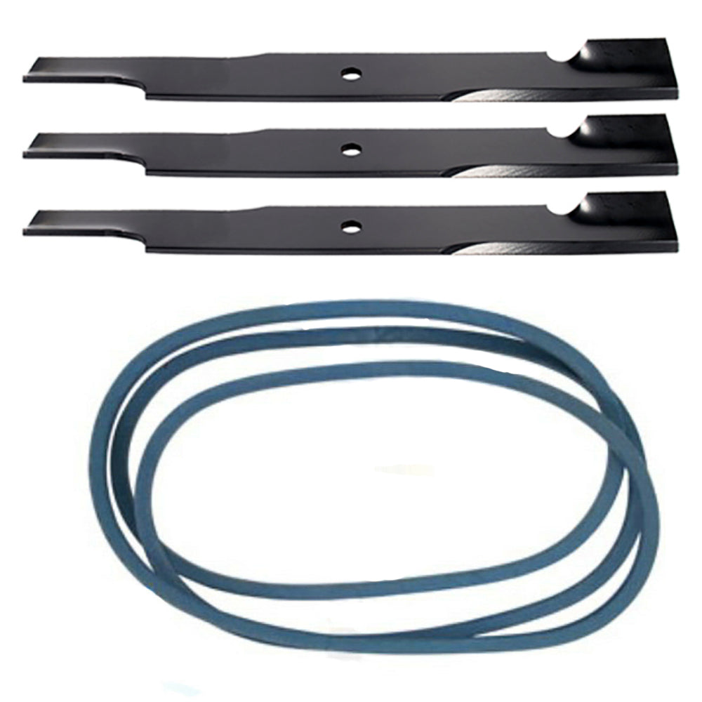 A-B1DC1501 3 Blades and Deck Belt Fits Bad Boy ZT Elite