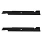 (2) Deck Blades fits Hustler Zero Turn Mower Fits 42" Hustler Raptor