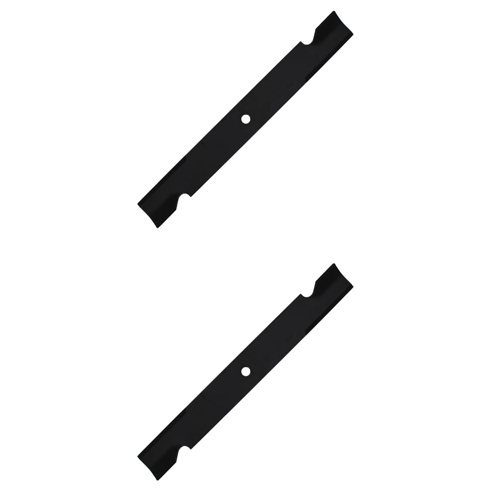 A-B1DC1501 Qty 2: Notched High Lift Mower Blade
 Fits Exmark Lazer Z