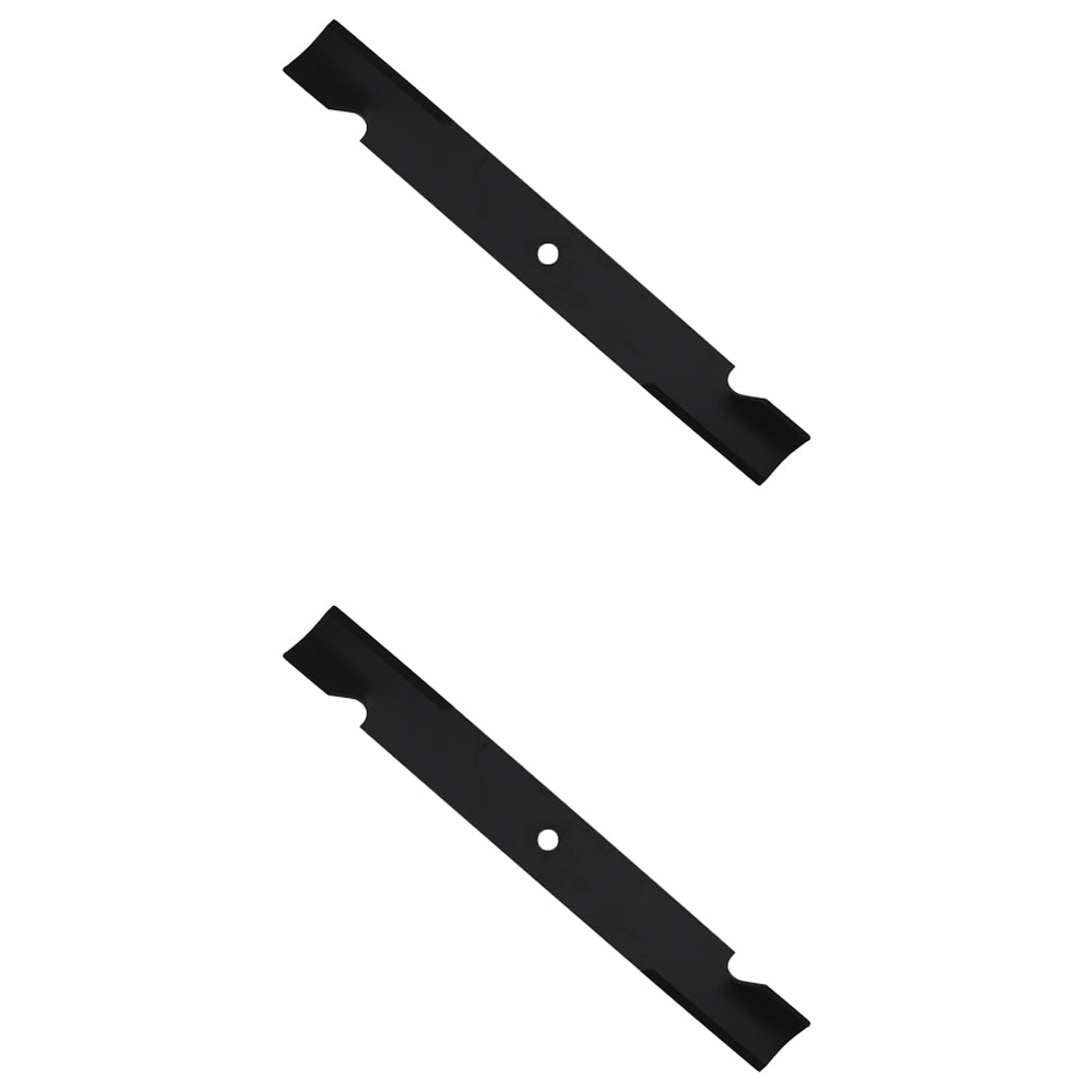 A-B1DC1501 Qty 2: Notched High Lift Mower Blade
 Fits Exmark Lazer Z
