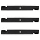 PL7441 Qty 3: Notched High-Lift Mower Blade
 Fits Bunton