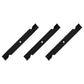 Set of 3 20 1/2" x 5/8" High Lift Mower Blades Dixie Chopper 30227-60