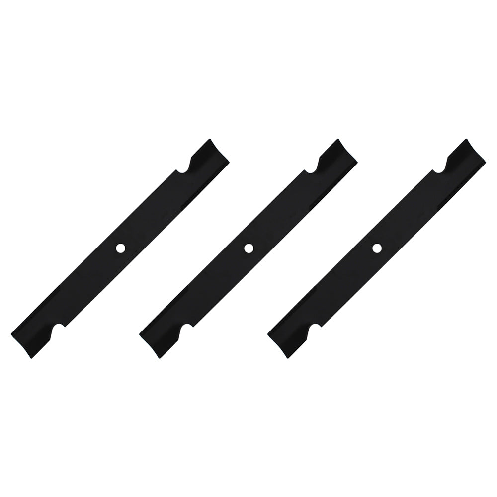 105-7718 Qty 3: Notched High-Lift Mower Blade
 Fits Toro