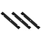 Set of 3 20 1/2" x 5/8" High Lift Mower Blades Dixie Chopper 30227-60