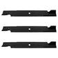 Set of 3 20 1/2" x 5/8" High Lift Mower Blades Dixie Chopper 30227-60