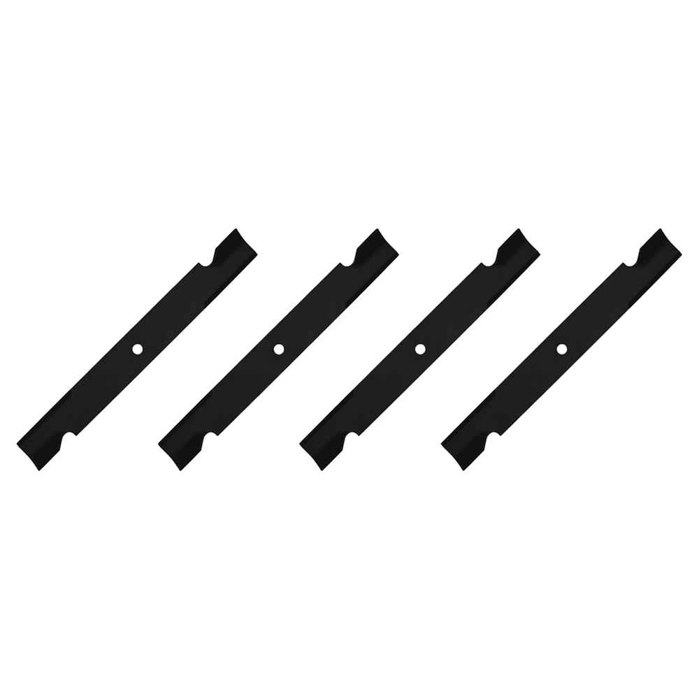 PL7441 Qty 4: Notched High-Lift Mower Blade Fits Bunton