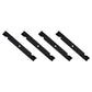 105-7718 Qty 4: Notched High-Lift Mower Blade Fits Toro