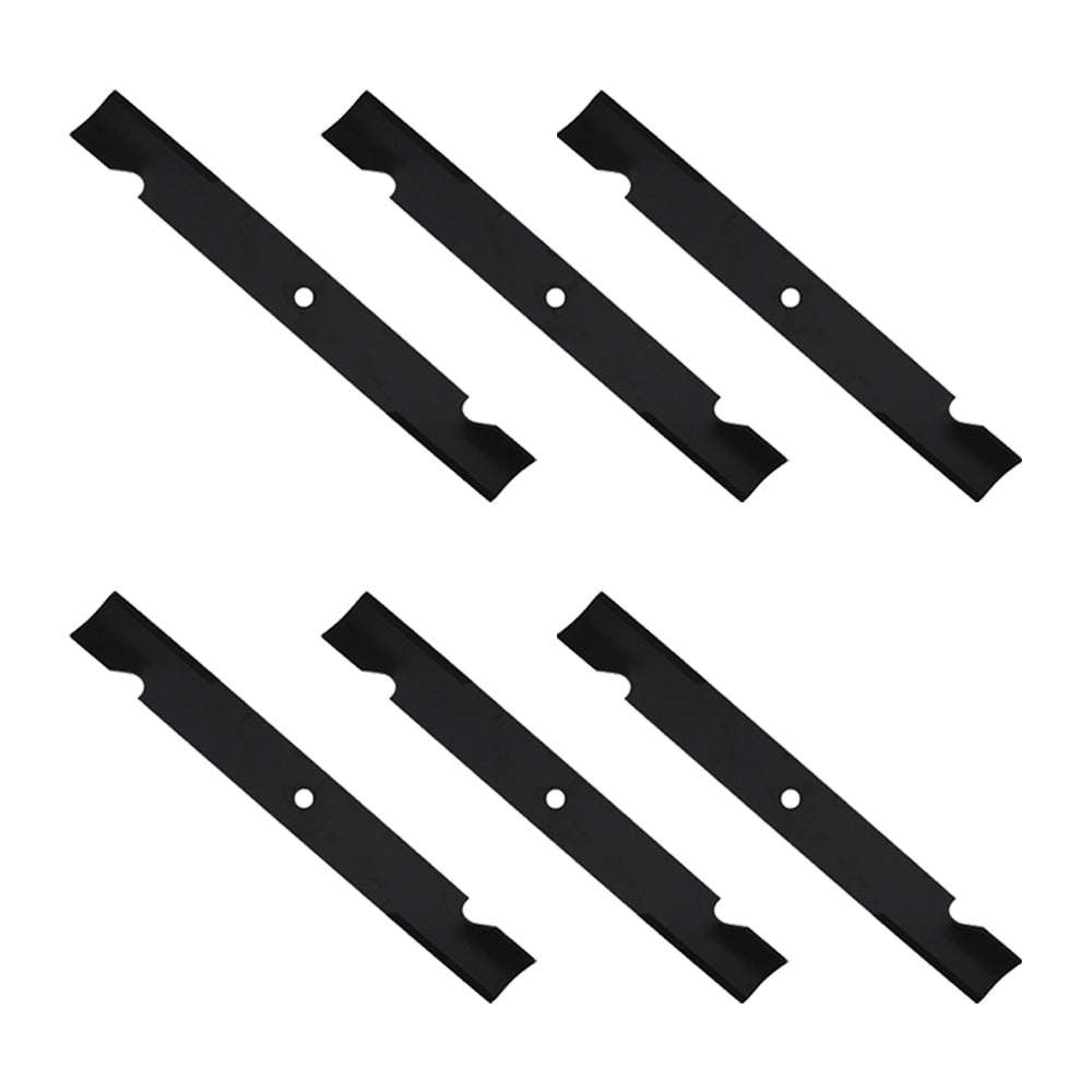 A-B1DC1501 Qty 6: High Lift Mower Blade
 Fits Bad Boy ZT Elite