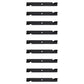 08899100 Qty 9: Notched High-Lift Mower Blade  Fits Ariens