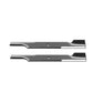Qty 2: Notched High Lift Mower Blade Fits Stens Replaces 315-872