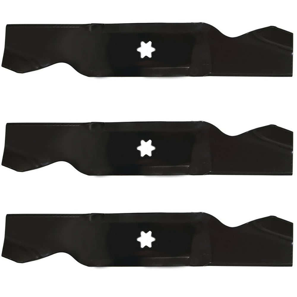 QTY 3: Lawn Mower Blade
 Fits White Replaces 742-04125